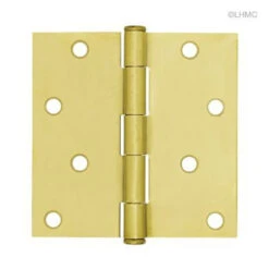Liberty 4" Satin Brass Square Corner Hinge