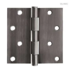 Liberty 4" Square Corner Hinge Antique Pewter LQ-HN0009C-AP-C