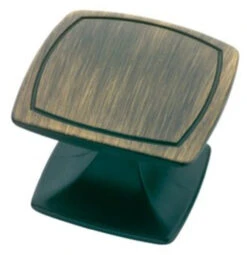 Liberty 1-1/2" Square Bellini Knob Satin Bronzed Brass