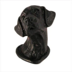 Labrador Black Chocolate Knob