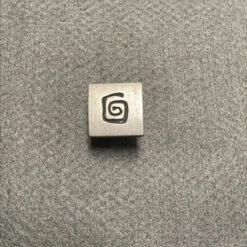 Liberty 1" Square Southwest Scribe Knob Antique Silver