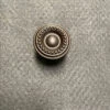 1-3/16" Round Beaded Knob Dark Bronze