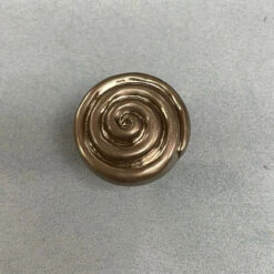 1-1/4" Avante Swirl Knob Satin Nickel
