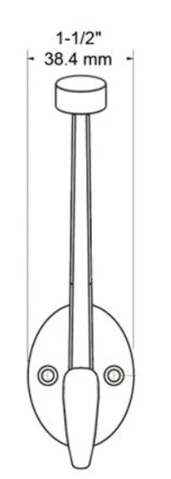 Liberty 5-5/8 In. Antique Brass Pilltop Coat And Hat Hook B34865C-AB-C 14 Liberty 5-5/8 In. Antique Brass Pilltop Coat And Hat Hook B34865C-AB-C -D'Lawless Hardware Shop 5 5 8 in antique brass pilltop coat and hat hook b34865c ab c 4 91891.1660076509