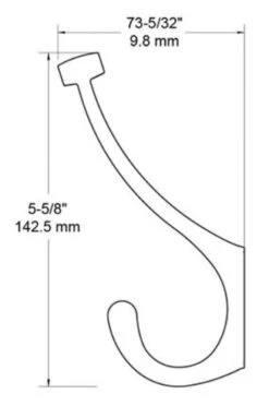 Liberty 5-5/8 In. Antique Brass Pilltop Coat And Hat Hook B34865C-AB-C 15 Liberty 5-5/8 In. Antique Brass Pilltop Coat And Hat Hook B34865C-AB-C -D'Lawless Hardware Shop 5 5 8 in antique brass pilltop coat and hat hook b34865c ab c 5 90103.1660076509