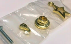 Liberty 7/8" 5-Point Star Drop Pull Polished Brass -D'Lawless Hardware Shop 5 point star polished brass drop pull 7 8 cb pn0452 pb c 9 33544.1645205150