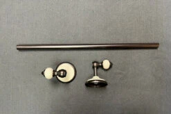 Liberty 18" Alexandria Towel Bar Set Rubbed Bronze And Aged Ceramic -D'Lawless Hardware Shop 50EA0355 8722 4793 B7B5 4CBF287E81A8 68095.1669226258
