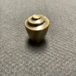 Liberty 1-1/8" Heavy Scroll Knob Antique Brass