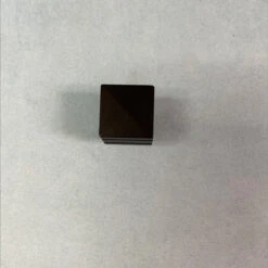 7/8" Square Knob Matte Black