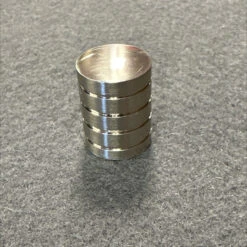 5/8" Cylinder Knob Delano Satin Nickel