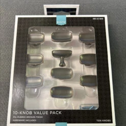 Liberty (10-Pack) 1-1/2" Scoop Knob Oil Rubbed Bronze 085-03-1836