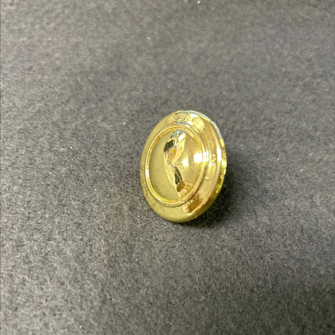 Amerock (AS-IS) 1-1/4" Traditional Knob Polished Brass 2 Amerock (AS-IS) 1-1/4" Traditional Knob Polished Brass - Image 2