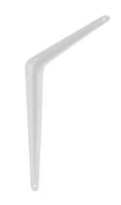 Liberty 8" X 10" Utility Shelf Bracket - White L-BN0004G-W-A