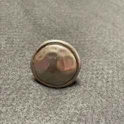 1-3/8" Merlot Knob Satin Nickel