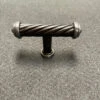 AS-IS 2-1/2" Capri Knob Antique Pewter