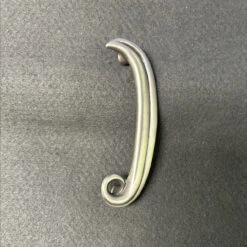 Liberty 3-3/4" Right Bean Pull Brushed Satin Pewter