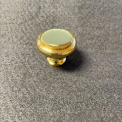 Liberty 1-1/4" Button Knob Solid Brass