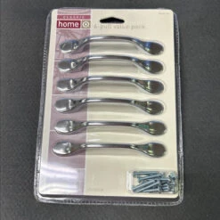 Liberty (6-PACK) 3" Spoon Foot Pull Chrome 085-03-1814