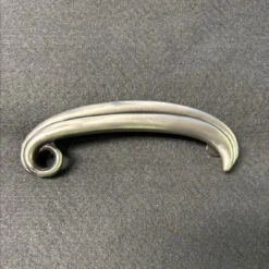 Liberty 3-3/4" Bean Pull Left Brushed Satin Pewter