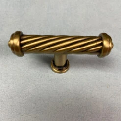 AS-IS 2-1/2" Capri Knob Satin Brass