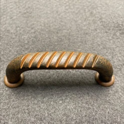 3" Grooved Top Pull Rust