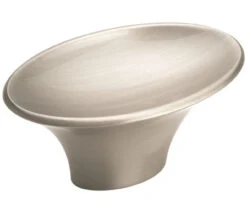 Amerock 1-15/16" Manor Oval Knob Satin Nickel