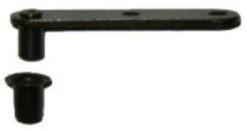 2" Center Hinge With Plain Socket Statuary Bronze