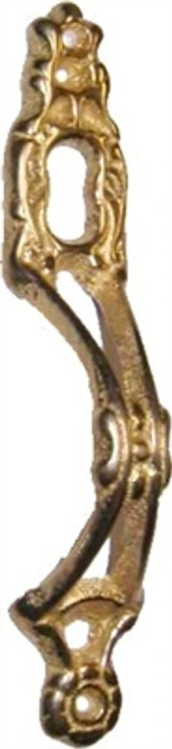 Victorain Keyhole Finger Pull Brass