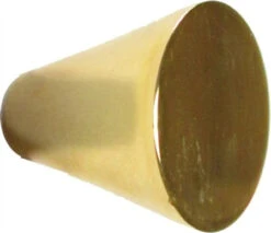 3/4" Mid-Century Modern Knob Cast Brass