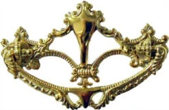 3" Victorian Style Triangle Bail Pull Cast Brass