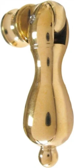 1-5/8" Early American Teardrop ONLY Pull Cast Brass