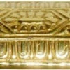3-3/16" Victorian Style Bin Pull Cast Brass