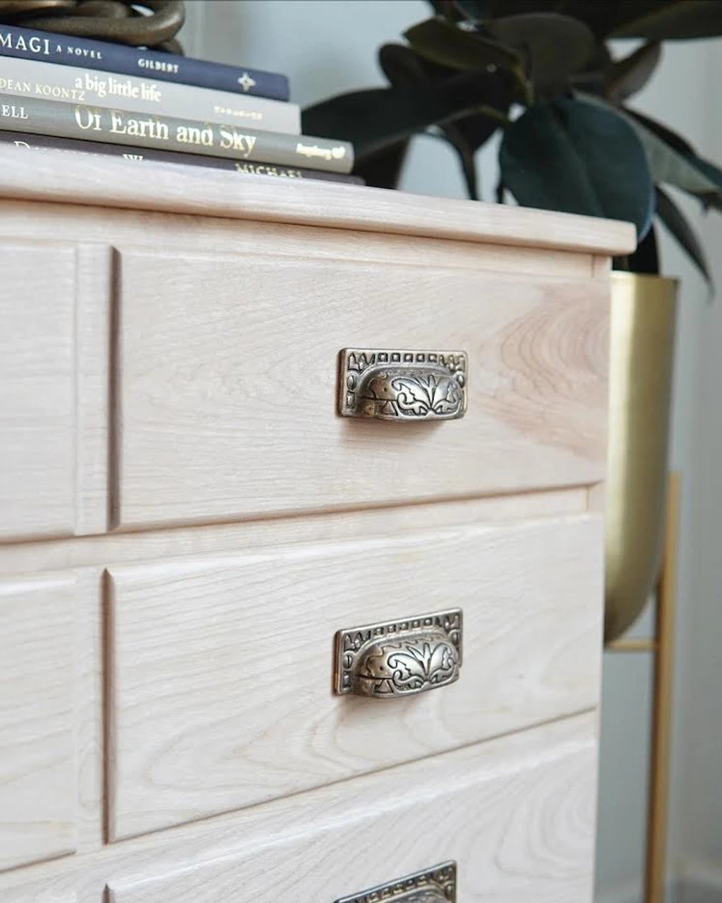 2-7/8" Eastlake Solid Cast Bin Pull - Ready To Patina Polished Brass 6 2-7/8" Eastlake Solid Cast Bin Pull - Ready To Patina Polished Brass - Image 6