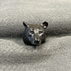 Wild Animal Collection Anne At Home Black Bear Head Knob