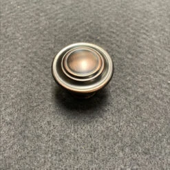 1-3/8" Nantucket Knob Bronze With Copper Highlights