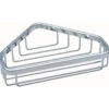 Liberty Small Shower Corner Wire Caddy Bright Stainless Steel