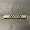 6-5/16" Ornate Grid Design Pull Old Iron
