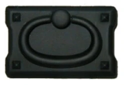 1-1/8" Mission Style Pull Black