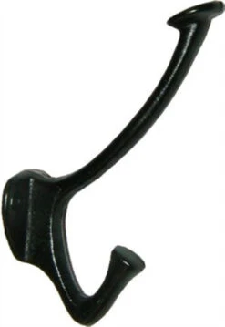 Cast Iron Front Mount Coat Hook