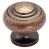 Amerock (25-Pack) 1-3/16" Solid Brass Knob Weather Copper