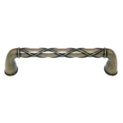 Amerock (2-Pack) 5" Lattice Distressed Brass Pull