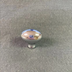 1-3/16" Football Knob Chrome Plated