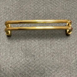 Liberty 3-3/4" Solid Brass Rail Style Pull Polished Brass