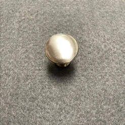 AS-IS 7/8" Delano Button Knob Brushed Satin Nickel