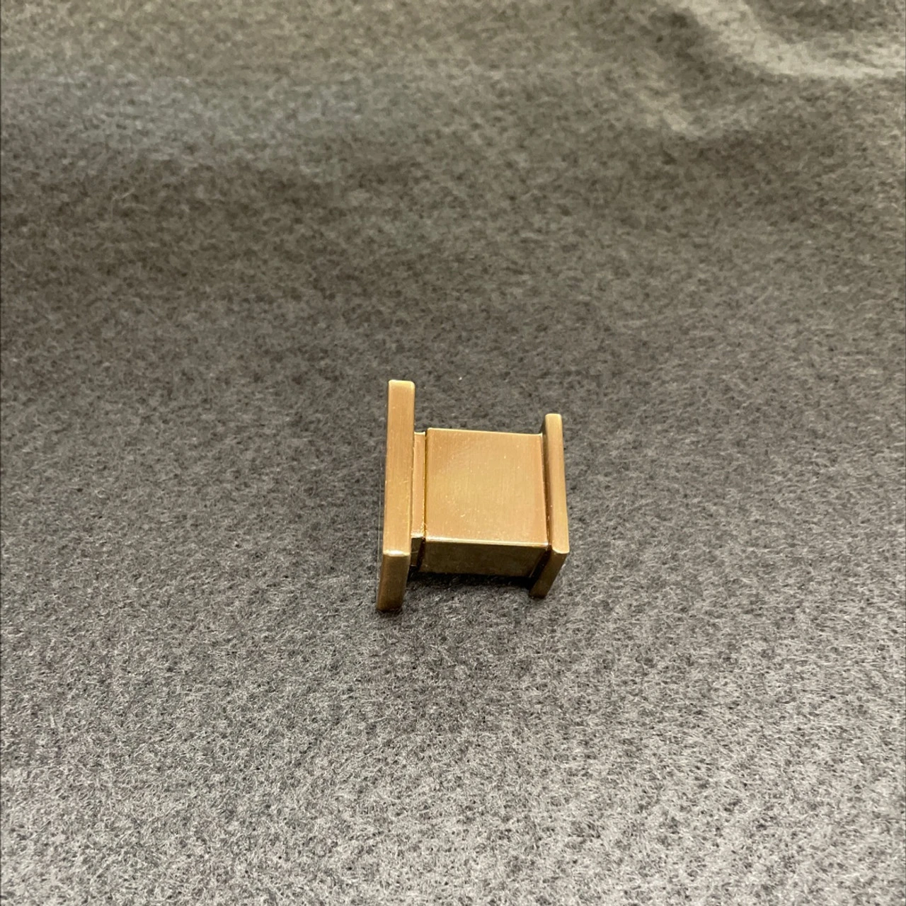 Liberty 15/16" Layered Square Knob Champagne Bronze 2 Liberty 15/16" Layered Square Knob Champagne Bronze - Image 2