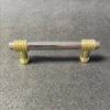 Liberty 3" Rod Pull Chrome And Brass