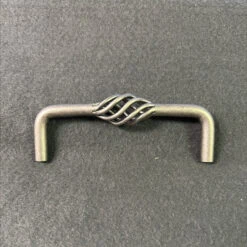 4" Avante Birdcage Wire Pull Tumbled Pewter