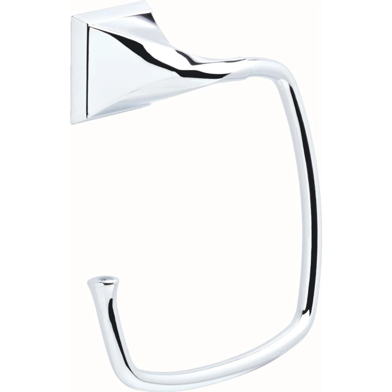Liberty Delta Everly Towel Ring Polished Chrome 1 Liberty Delta Everly Towel Ring Polished Chrome