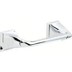 Liberty Delta Everly Double Post Pivoting Toilet Paper Holder In Polished Chrome