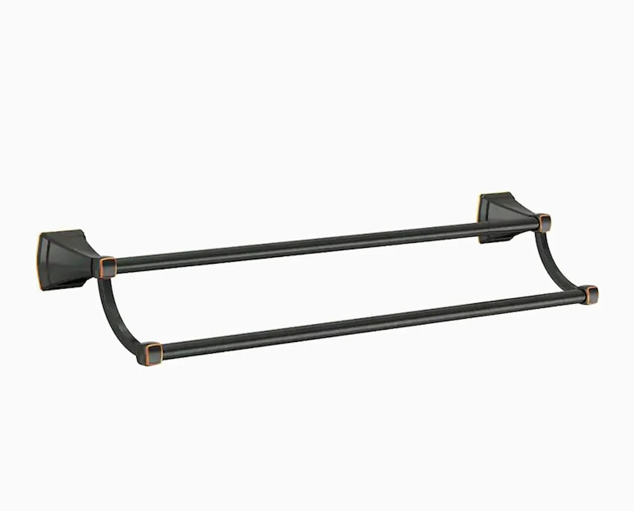Liberty Flynn 24" Double Towel Bar Oil Rubbed Bronze 1 Liberty Flynn 24" Double Towel Bar Oil Rubbed Bronze